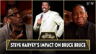 Steve Harvey Changed Bruce Bruce’s Life | CLUB SHAY SHAY