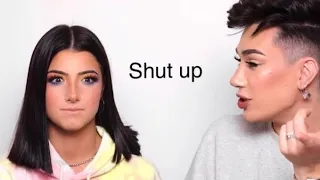 James Charles annoying Charli D’Amelio for 1 minute and 27 seconds