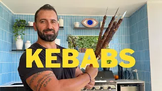 HOW TO MAKE KEBABS | @therealgreekchef