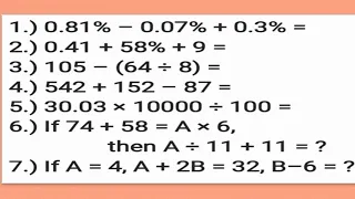 Basic Math: PEMDAS