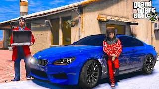 ОТЕЦ И СЫН В GTA 5 - КУПИЛ РОДИТЕЛЯМ НОВЫЙ ДОМ В ДЕРЕВНЕ! ЕЗДА ПО СНЕГУ НА BMW M6! 🌊ВОТЕР