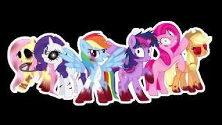 MLP creepy mane six | SpeedPaint pt.2