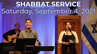 September 4, 2021 - Shabbat Service