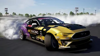 DRIFTING 930whp Chelsea DeNofa's Mustang RTR | Assetto Corsa [VR + Steering wheel] (Gameplay)
