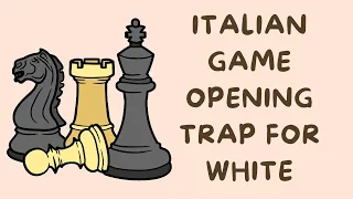 Italian Game Trap for White | Blackburne Shilling Gambit | Chess Opening Traps for Black