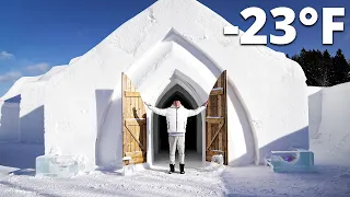 Surviving 24 Hours Straight In An Igloo