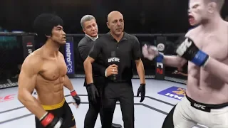 Bruce Lee vs. White Shark (EA Sports UFC 2) - CPU vs. CPU