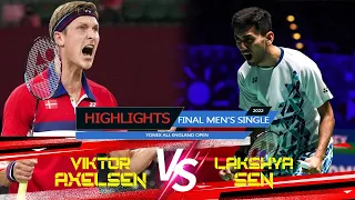 FINAL YONEX All England Open 2022 | Viktor Axelsen (DEN) [1] vs Lakshya Sen (IND)