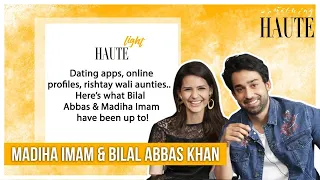 Bilal Abbas Khan & Madiha Imam Talk About Matchmaking & Rishta Aunties | Ek Jhooti Love Story