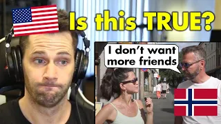 American Reacts to Norwegian Stereotypes (True or False?)