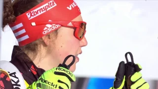 BIATHLON WOMEN MASS START 21.01.2017  World Cup 6 Antholz-Anterselva (Italy)