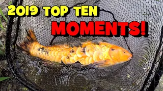 My TOP TEN FISHING MOMENTS of 2019! HAPPY NEW YEAR, Folks!