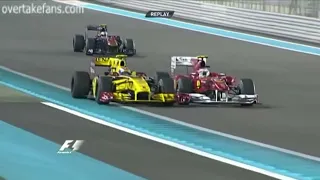 F1 Classic Moments - Alonso Blaming Petrov For Losing Him The Title in 2010