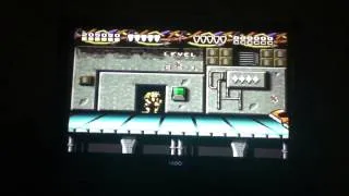 Battletoads and Double Dragon (SNES) Stage 2!