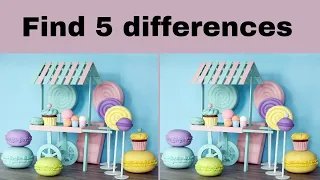 Train Your Brain: Spot 5 Differences for Mental Agility | find the difference | spot the differences