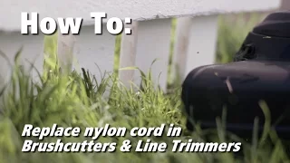 Makita - How To: Replace Nylon Line Cord