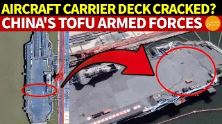 The Deck of Fujian Aircraft Carrier Cracked? Google Earth Caught It!China VS US Aircraft Carrier