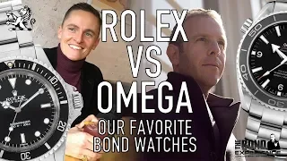 Rolex Submariner 5513 Vs Omega Planet Ocean: Our Favorite Bond Watches