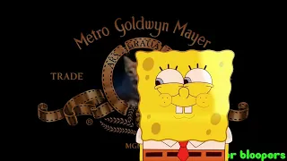 MGM Lion Nickelodeon SpongeBob is Silly Bumper Bloopers Logo Ident Effects