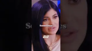 Sad Tragic Of Kylie Jenner | Kylie Jenner Talks About Losing Herself #shorts #kyliejenner #kylie