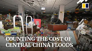 Counting the financial cost of deadly flooding in China’s central city of Zhengzhou