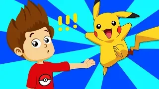 Superzoo y Detective Pikachu en una Nueva Misión de Pokemon Go- Dibujos Animados para Niños