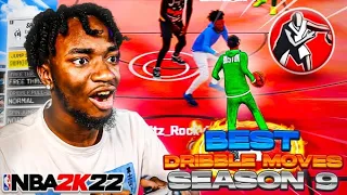 *NEW* BEST DRIBBLE MOVES IN NBA 2K22 FOR SEASON 9! NEW BEST & FASTEST DRIBBLE SIGS NBA2K22 NEXT GEN