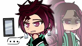 Tanjiro tries the Uppermoon's hairstyles || Gacha Club || KNY ||