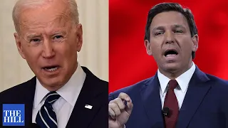 Ron DeSantis goes SCORCHED EARTH on Joe Biden: 'I'll stand in your way'