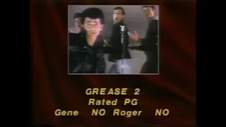 Grease 2 (1982) movie review - Sneak Previews with Roger Ebert and Gene Siskel