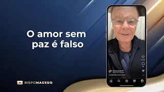 O amor sem paz é falso - Meditação Matinal 25/10/23