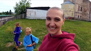 VLOG ( ВЛОГ ) прогулка, мужской монастырь, в гостях у бабушки