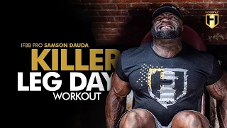 Samson Dauda Killer Leg Day Workout | HOSSTILE