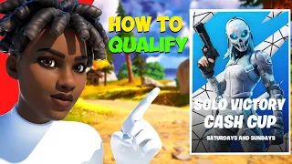 How To QUALIFY To Solo Victory Cup Finals (Fortnite Chapter 5)