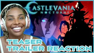 THIS IS GONNA BE  A CRAZY RIDE!!! | CASTLEVANIA NOCTURNE TEASER TRAILER REACTION