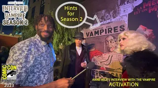 Anne Rice's Interview with the Vampire (SEASON 2) - ACTIVATION & INTERVIEW | #SDCC2023