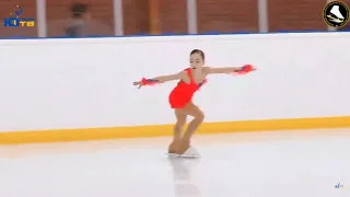 Sofia Vazhnova(2008)，SP，2019.02.06 Silver Skates Cup