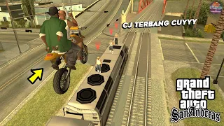 NYOBAIN TRIK MUDAH NYELESAIN MISI NGEJAR KERETA GTA SAN ANDREAS MISI DAMN TRAIN WRONG SIDE OF TRACK