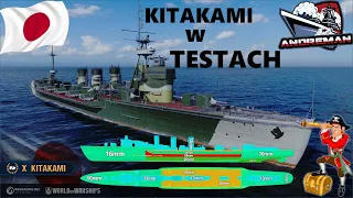 KITAKAMI Japoński krążownik tier X World of warships (wows)