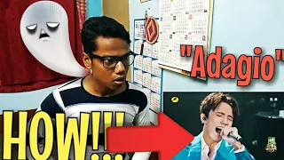 Indian reacting to 迪玛希《Adagio》深情控场-《歌手2017》第6期_单曲The_Singer【我是歌手官方频道】