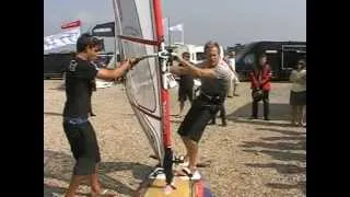 Windsurfing lessons.Carve jibe by Peter Hart (2) NATIONAL WINDSURFING FESTIVAL