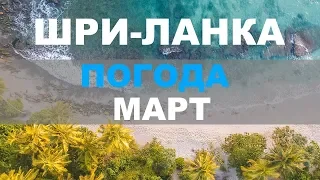 ПОГОДА на Шри-Ланке в МАРТЕ