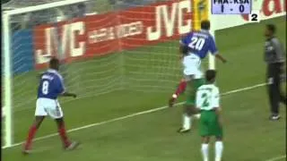 World Cup 1998 | Group C | France - Saudi Arabia | 4-0 | Highlights