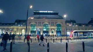[4K] MOSCOW - Walking Tour Garden Ring. Serpukhovskaya - Paveletsky railway station. Zamoskvorechye