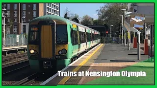 Early Afternoon Trains at Kensington Olympia (16/05/21)