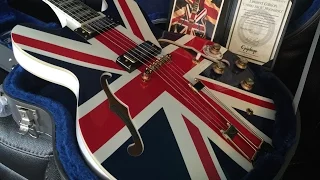 Epiphone Sheraton Limited Edition Union Jack