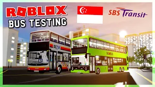 Roblox Singapore Buses #6 | Which bus is the best?