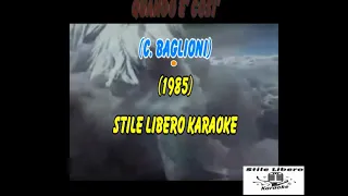 KARAOKE QUANDO E' COSI' CON CORI ORIGINALI   CLAUDIO BAGLIONI (Brano devocalizzato) (Demo)