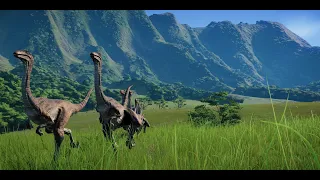 Jurassic Park 1993 Film Recreation - Part 12: The Gallimimus Stampede