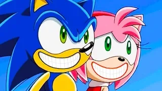 СОНИК И ЭМИ! ТОПОВАЯ ОЗВУЧКА! - Sonic Adventure DX - #6